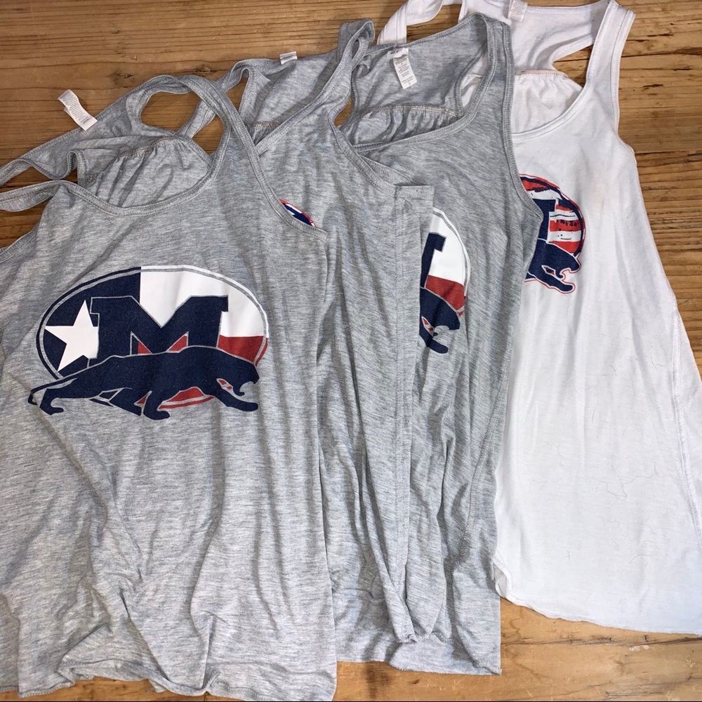 Bundle of 4 Small Athletic Tank Tops